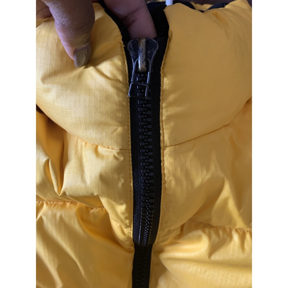 Vintage yellow 90s Tommy Hilfiger‎ puffer jacket - Picture 7 of 12